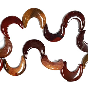 APPLE JASPER HALF MOON 20MM